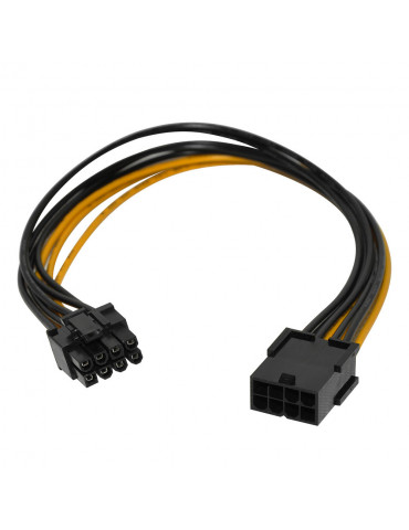 Makki Mining PCI-E 8pin Extension cable 30cm - MAKKI-CABLE-PCIE8-EXTENSION-30cm