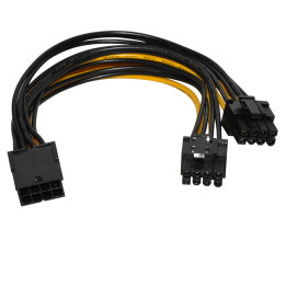 Makki Mining PCI-E Splitter 8pin  към  2x 8pin - MAKKI-CABLE-PCIE8-TO-2x8