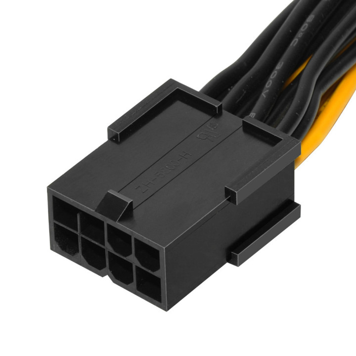 Makki Mining PCI-E Splitter 8pin  към  2x 8pin - MAKKI-CABLE-PCIE8-TO-2x8