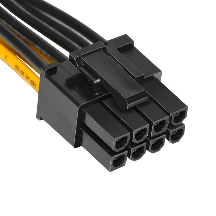 Makki Mining PCI-E Splitter 8pin  към  2x 8pin - MAKKI-CABLE-PCIE8-TO-2x8