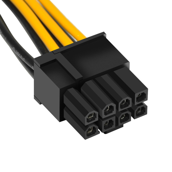 Makki Mining PCI-E Splitter 8pin  към  2x 8pin - MAKKI-CABLE-PCIE8-TO-2x8
