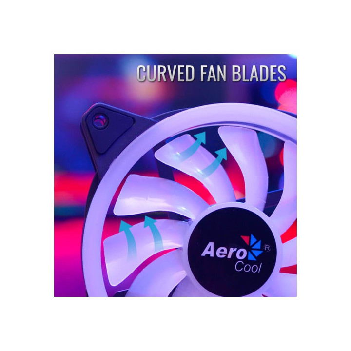 Вентилатор AeroCool 120mm Duo 12  aRGB - ACF3-DU10217.11