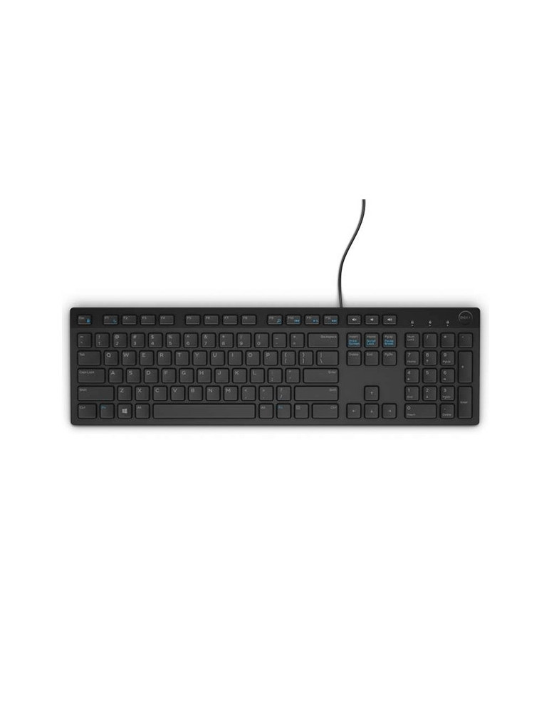 Клавиатура Dell KB216, черен - 580-ADHK