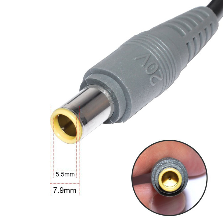 Зарядно за лаптоп заместител Makki lenovo 20V 4.5A 90W 7.9x5.5mm - MAKKI-NA-LE-19