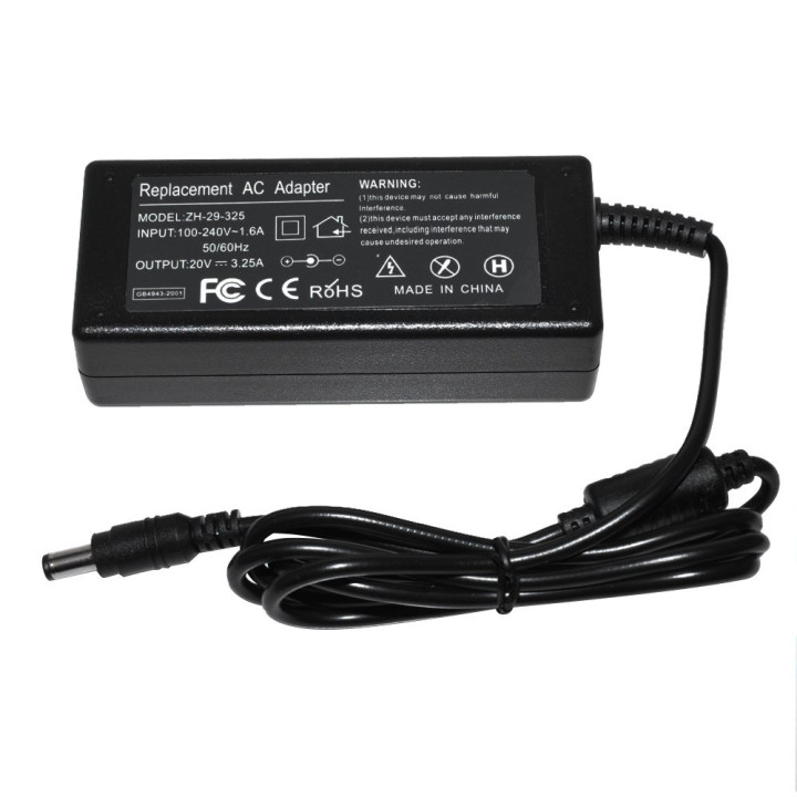Зарядно за лаптоп заместител Makki lenovo 20V 3.25A 65W 5.5x2.5mm - MAKKI-NA-LE-18