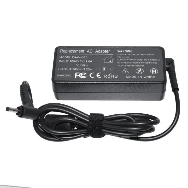 Зарядно за лаптоп заместител Makki lenovo 20V 3.25A 65W 4.0x1.7mm bullet - MAKKI-NA-LE-23