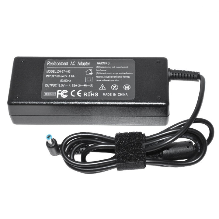 Зарядно за лаптоп заместител Makki HP 19.5V 4.62A 90W 4.5x3.0mm blue - MAKKI-NA-H-08