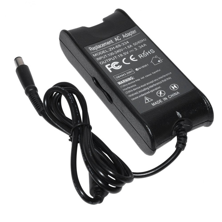 Зарядно за лаптоп заместител Makki DELL 19.5V 3.34A 65W 7.4x5.0mm - MAKKI-NA-DE-13