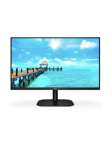 Монитор AOC 24B2XH/EU, 23.8" WLED IPS, 1920x1080, 75Hz, 4ms GtG, FlickerFree, Low Blue Light, Tilt, D-SUB, HDMI