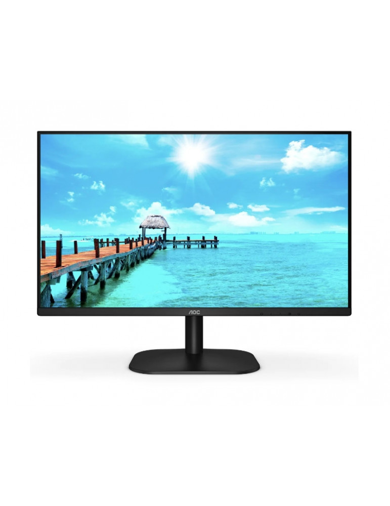 Монитор AOC 24B2XH/EU, 23.8" WLED IPS, 1920x1080, 75Hz, 4ms GtG, FlickerFree, Low Blue Light, Tilt, D-SUB, HDMI