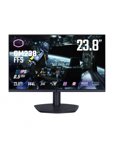 Монитор Cooler Master GM238-FFS 23.8" IPS FHD, 0.5ms MPRT, 144Hz, Adaptive Sync - CMI-GM238-FFS-EK