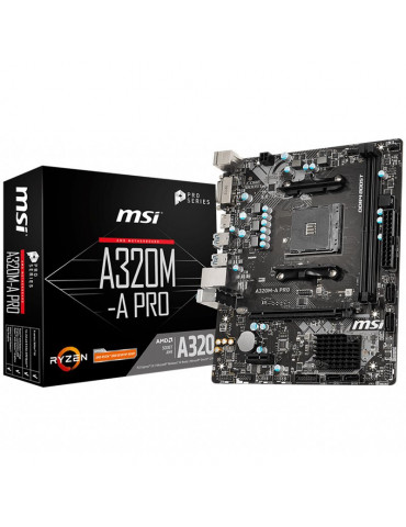 Дънна платка MSI A320M-A PRO