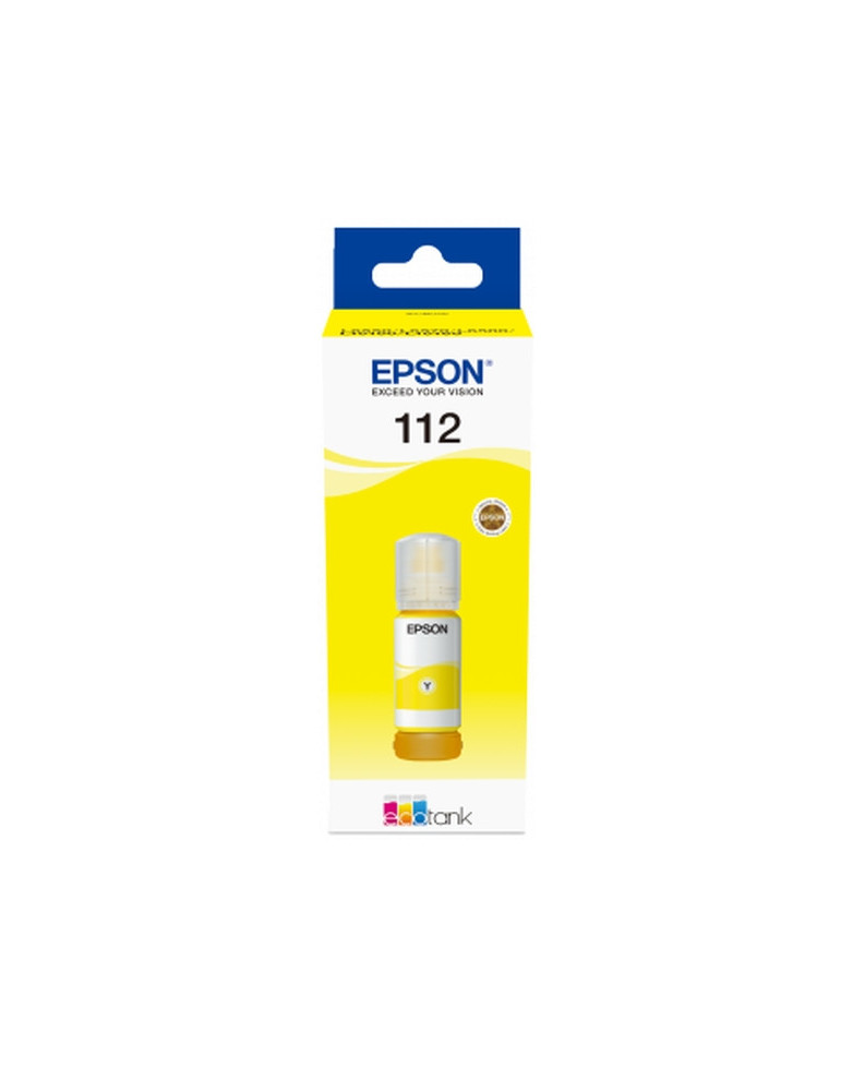 Epson 112 EcoTank Pigment Yellow ink bottle