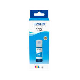 Epson 112 EcoTank Pigment Cyan ink bottle