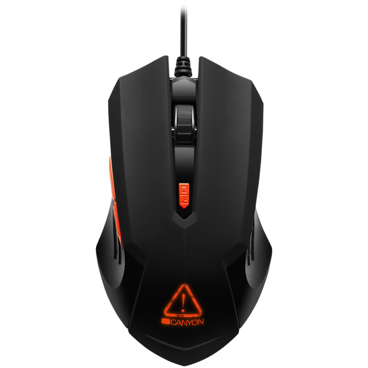 Геймърска мишка Canyon CND-SGM01RGB с 6 програмируеми бутона