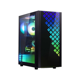 Кутия за компютър Bitfenix DAWN 3 SIDE TG, черен - BFC-DAW-500-KKGSK-RP