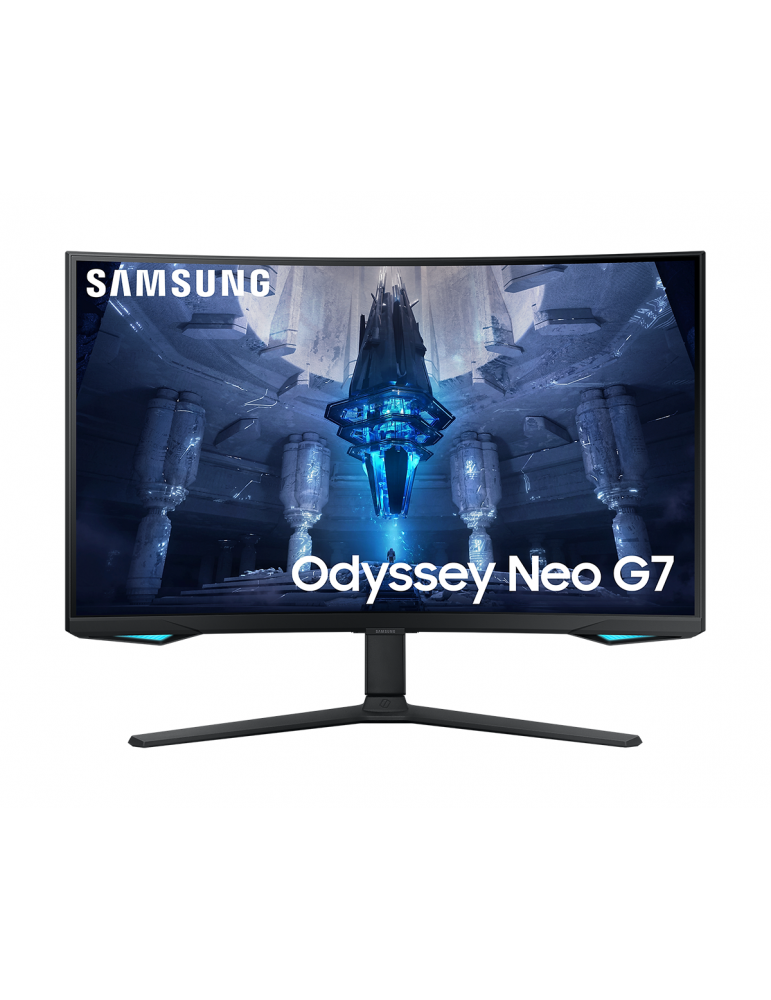 Монитор Samsung Odyssey G7 32", VA Curved Quantum Mini-LED UHD 3840x2160, 165Hz, 1 ms - LS32BG750NPXEN