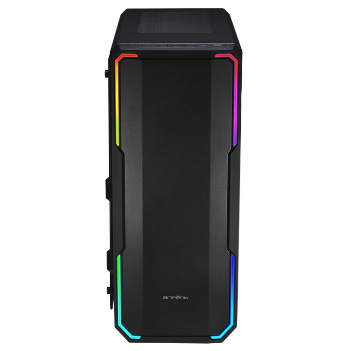 Кутия за компютър Bitfenix ENSO RGB TG, черен - BFC-ENS-150-KKWGK-RP
