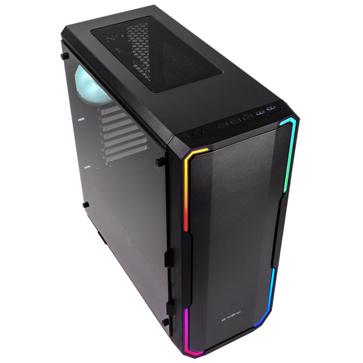 Кутия за компютър Bitfenix ENSO RGB TG, черен - BFC-ENS-150-KKWGK-RP