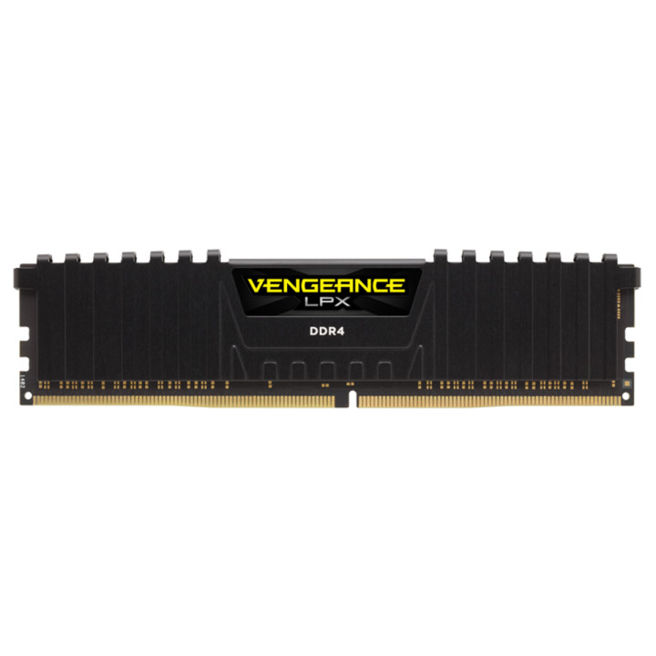 RAM памет Corsair 16GB (2 x 8GB) Vengeance LPX Black 3200MHz - CMK16GX4M2Z3200C16