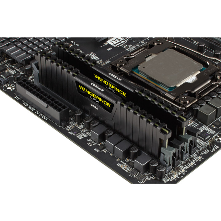 RAM памет Corsair 16GB (2 x 8GB) Vengeance LPX Black 3200MHz - CMK16GX4M2Z3200C16