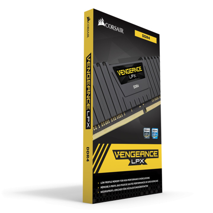 RAM памет Corsair 16GB (2 x 8GB) Vengeance LPX Black 3200MHz - CMK16GX4M2Z3200C16