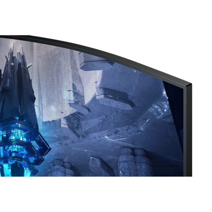 Монитор Samsung Odyssey G7 32", VA Curved Quantum Mini-LED UHD 3840x2160, 165Hz, 1 ms - LS32BG750NPXEN
