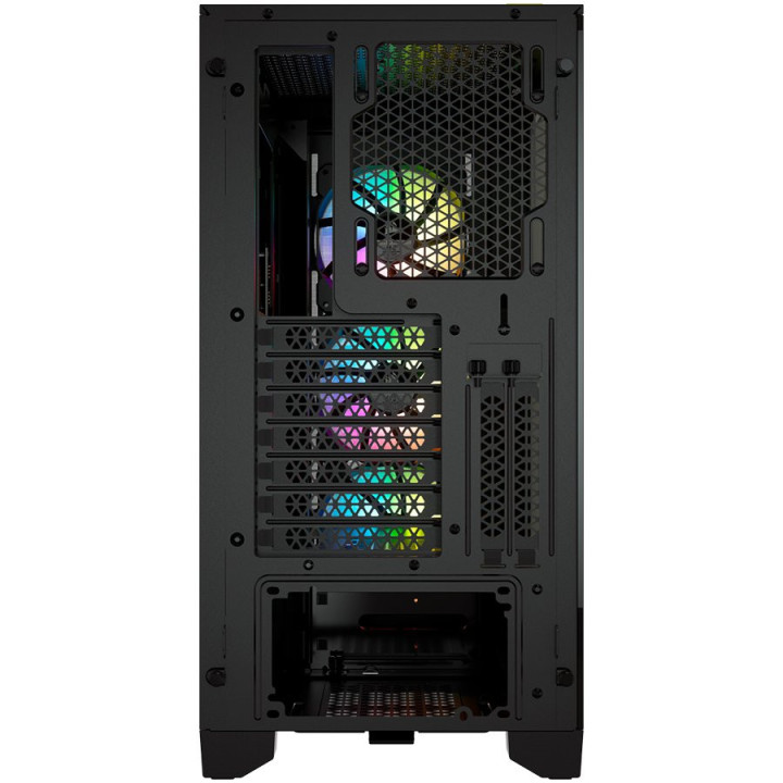 Кутия за компютър Corsair iCUE 4000X RGB TG Black - CC-9011204-WW