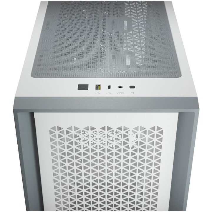 Кутия за компютър Corsair 4000D AIRFLOW TG White - CC-9011201-WW