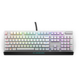 Механична геймърска клавиатура Alienware 510K Low-profile RGB - AW510K (Lunar Light)