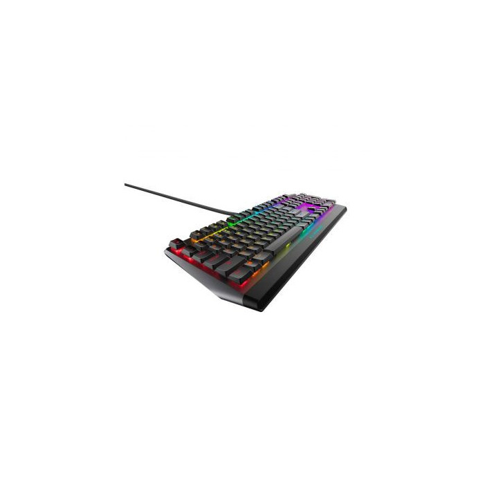 Механична геймърска клавиатура Alienware 510K Low-profile RGB - AW510K черен
