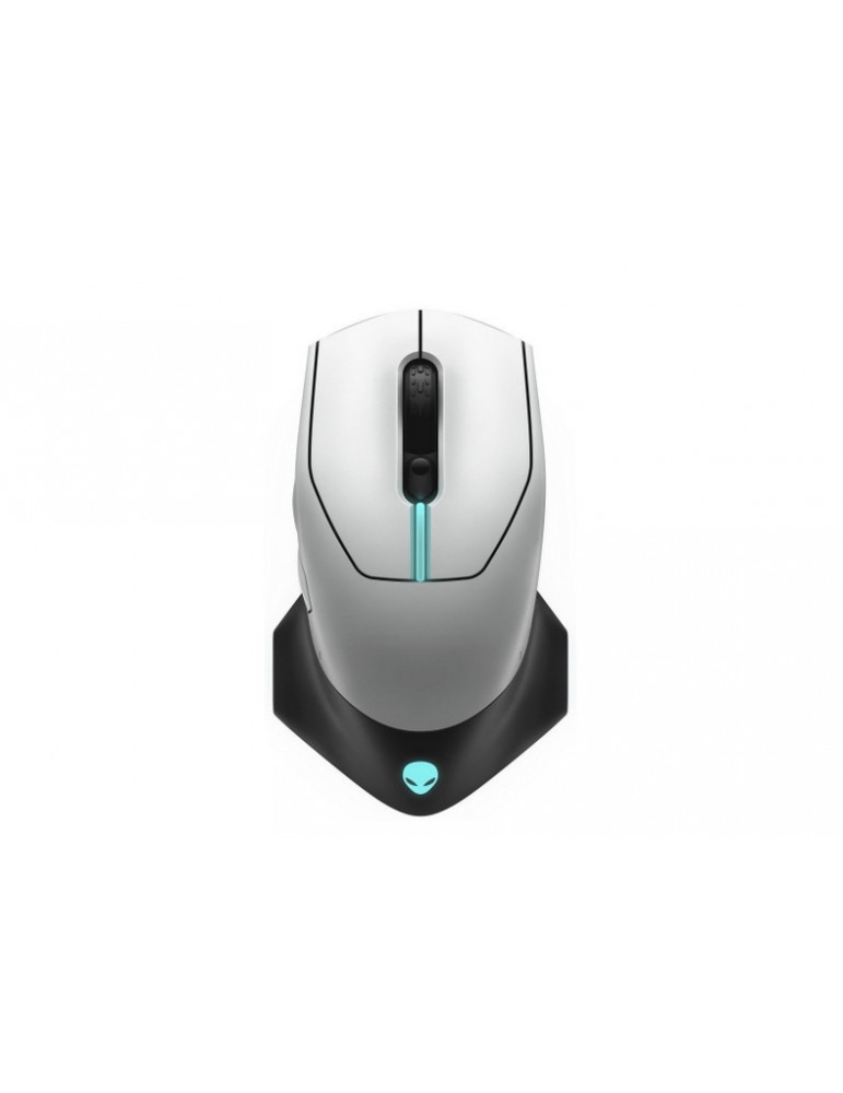 Безжична геймърска мишка Alienware 610M - AW610M (Lunar Light)
