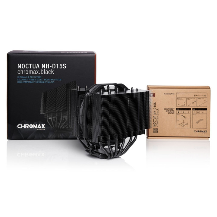Охладител за процесор Noctua NH-D15S chromax.black