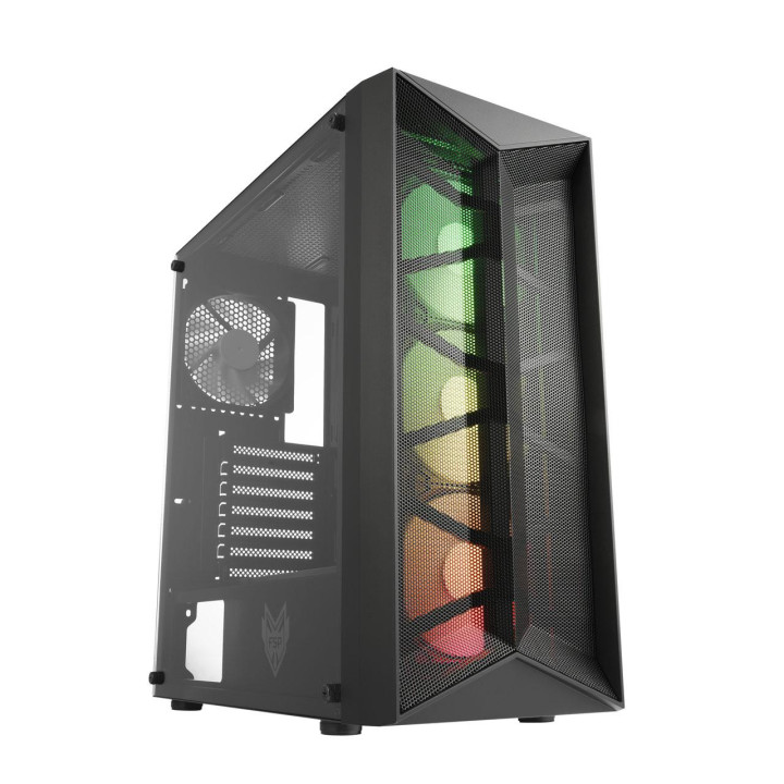 Кутия за компютър FSP CMT211A RGB TG, Черен