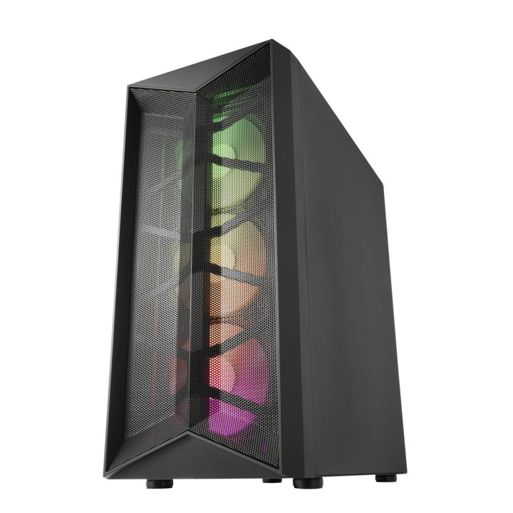 Кутия за компютър FSP CMT211A RGB TG, Черен