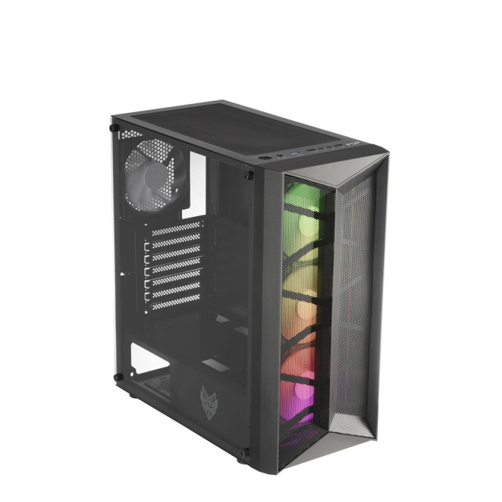 Кутия за компютър FSP CMT211A RGB TG, Черен