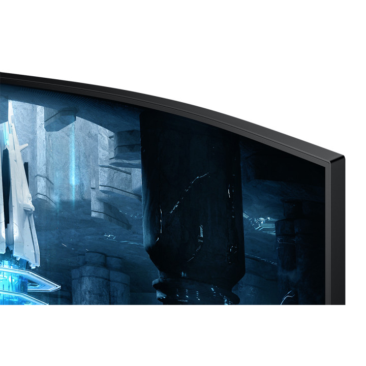 Монитор Samsung Odyssey G8 32", VA Curved Quantum Mini-LED UHD 3840x2160, 240Hz, 1 ms - LS32BG850NPXEN