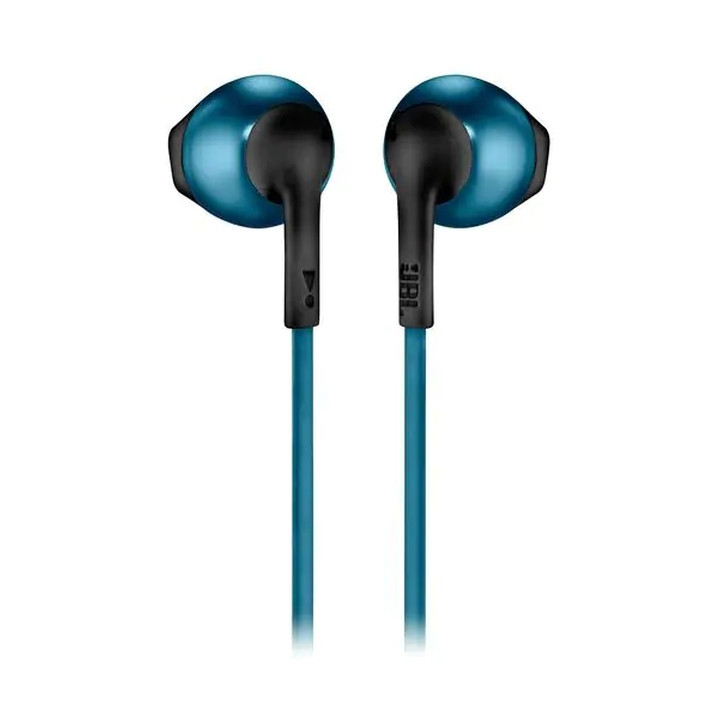 Безжични слушалки тапи JBL T205BT син