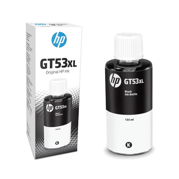 HP GT53 135ml Black Original Ink Bottle