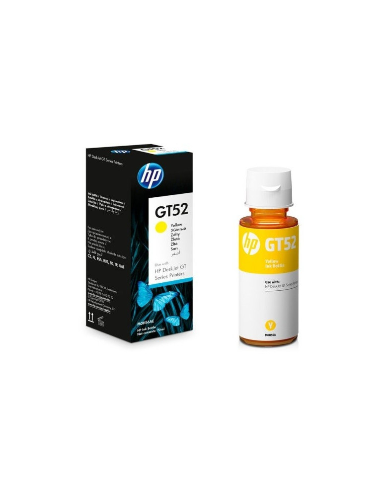 HP GT52 Yellow Original Ink Bottle