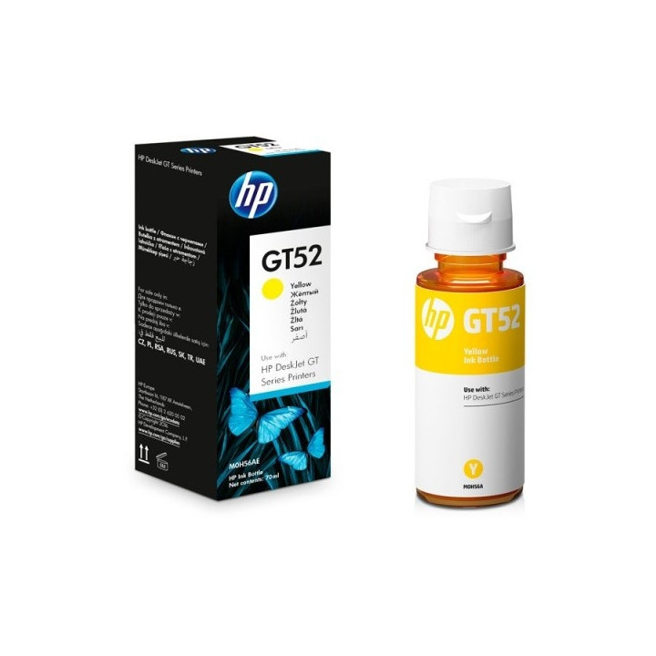 HP GT52 Yellow Original Ink Bottle