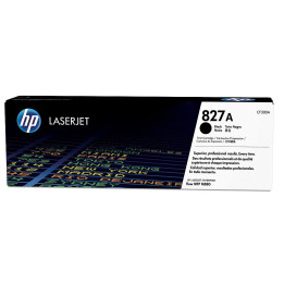 HP 827A Black LaserJet Toner Cartridge (CF300A)