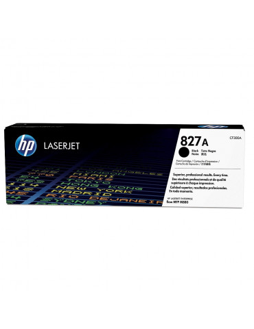 HP 827A Black LaserJet Toner Cartridge (CF300A)
