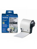 Brother DK-11202 Shipping Labels, 62mmx100mm, 300 labels per roll, Black on White