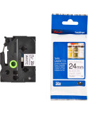 Brother TZe-N251 Tape Black on White, Non Laminated, 24mm, 8 m