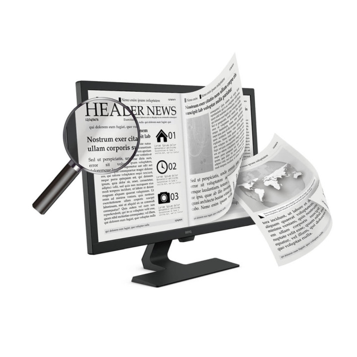 Монитор BenQ 24" GL2480 - 9H.LHXLB.VBE