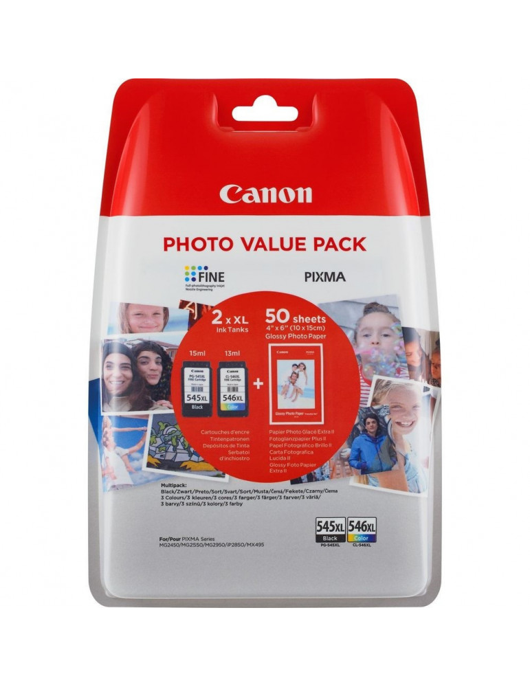 Canon PG-545XL/CL-546XL Photo Value Pack