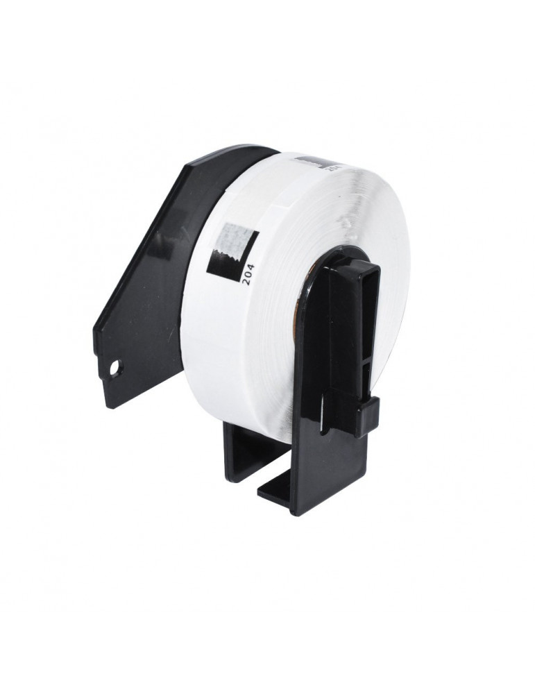 Makki съвместими етикети Brother DK-11204 - Multi Purpose Labels, 17mmx54mm, 400 labels per roll, Black on White - MK-DK-11204