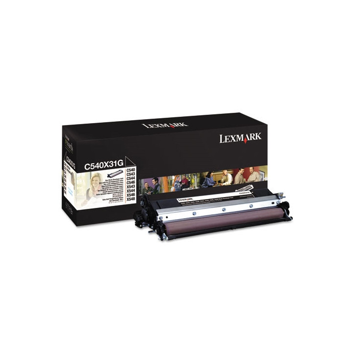 Lexmark C54x, X54x Black Developer Unit (30K)
