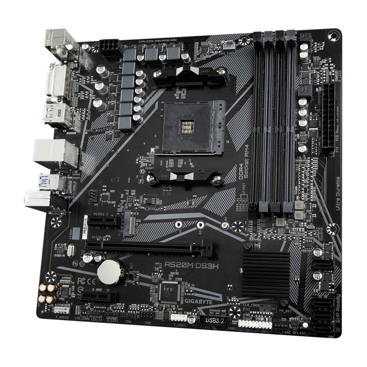Дънна платка Gigabyte A520M-DS3H